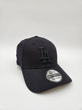 NWT New Era 39THIRTY Los Angeles Dodgers Hat – Black on Black | Large/X-Large